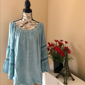 Boho Distressed Tunic